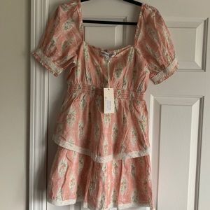 NWT Ellsworth + Ivey babydoll dress